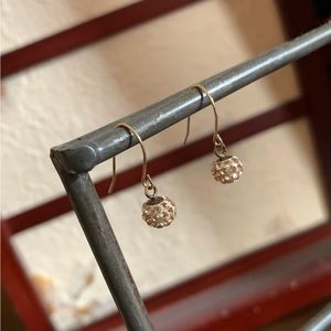 EUC ROSE GOLD AND DIAMOND EARRINGS